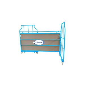 Heavy Duty Capacity 500kg Cart Metal Cages With Wheels Storage Furniture Trolley