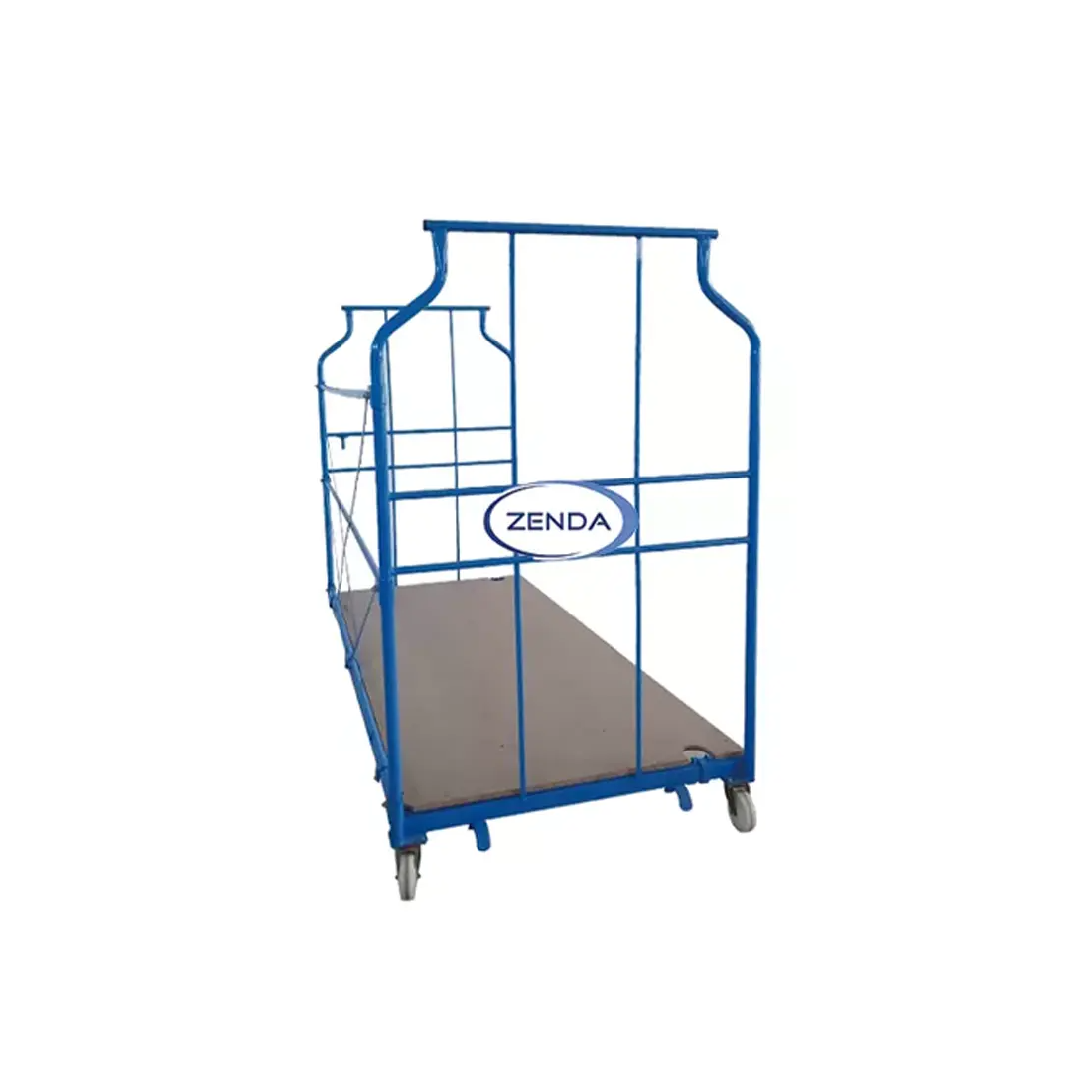 Heavy Duty Capacity 500kg Cart Metal Cages With Wheels Storage Furniture Trolley