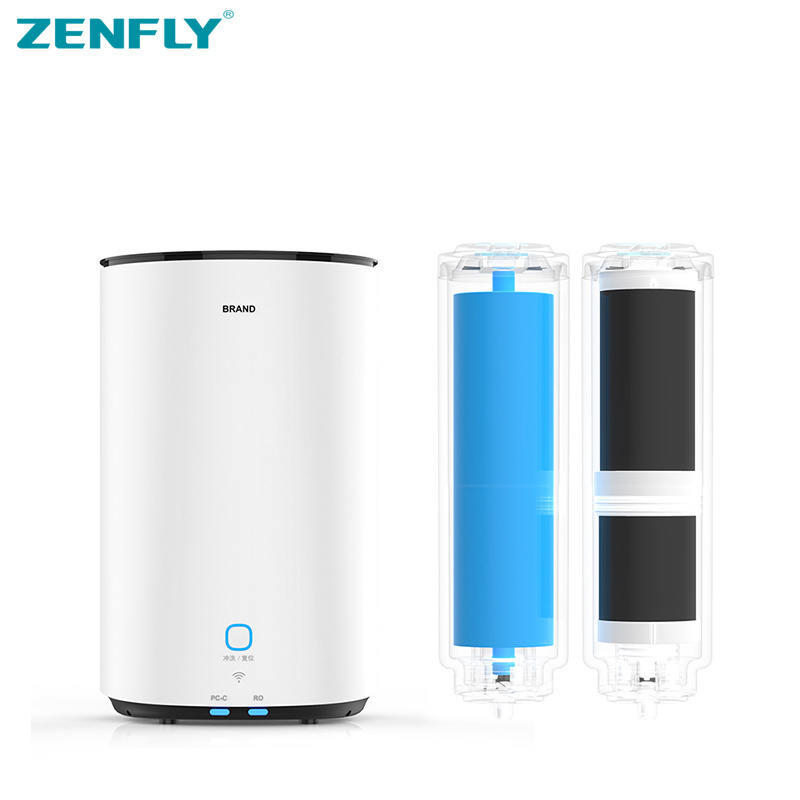 Intelligent RO water purifier with WIFI control and high flux, water filter