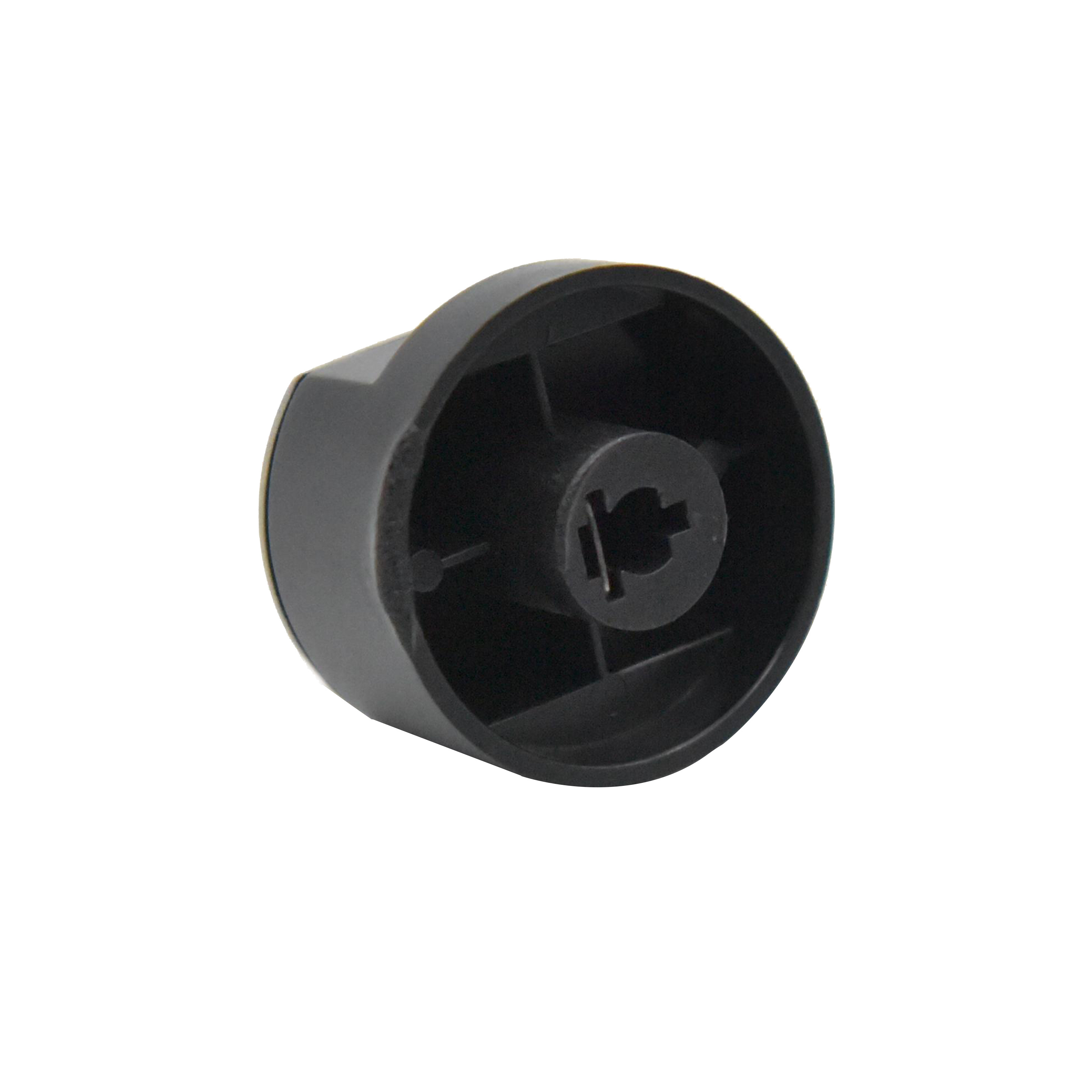 Stainless steel colored plastic control knob A is compatible with gas stove oven stove knobs