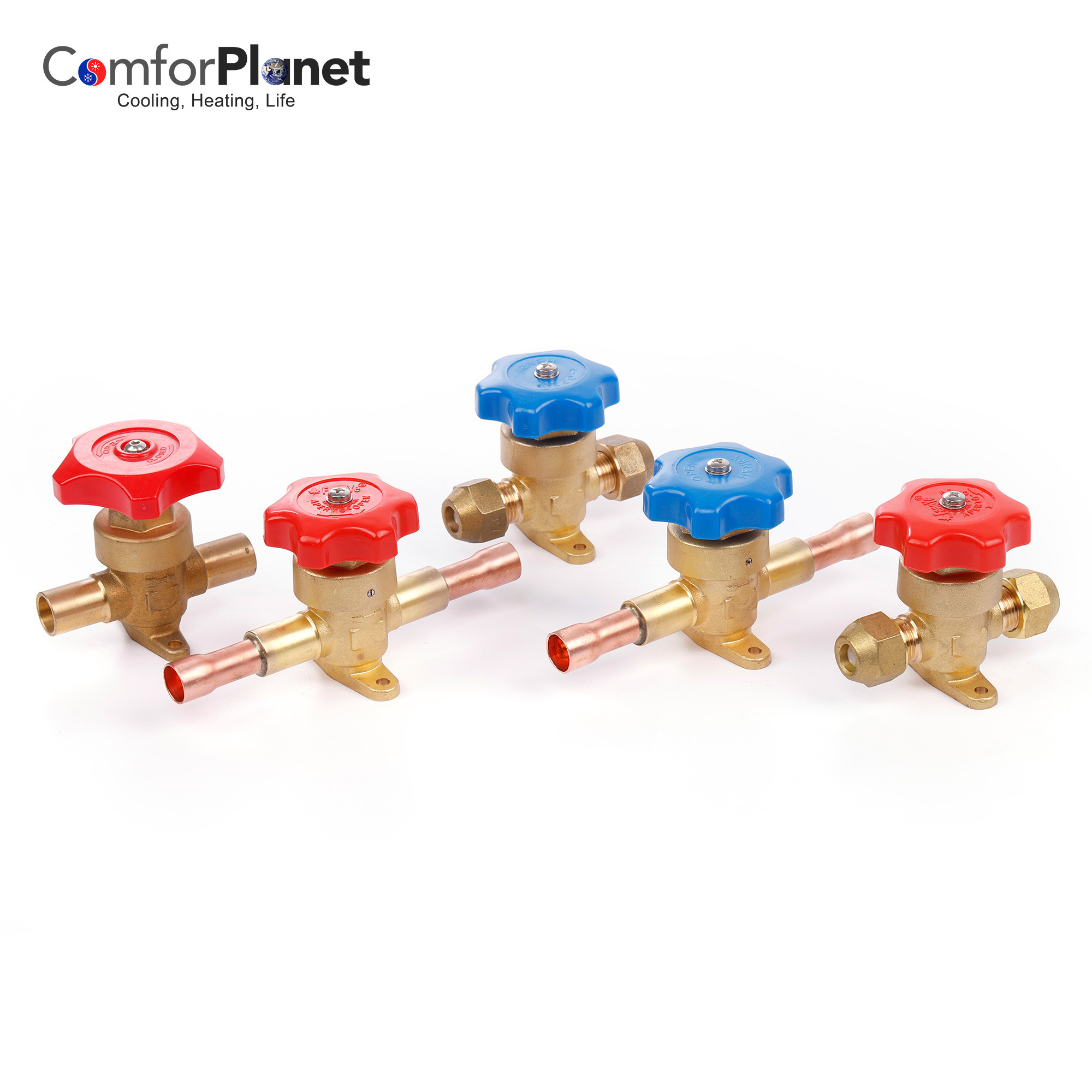 Brass refrigerants and oils Hand Valve for refrigeration Air Conditioning Cold Storage shut off valve of manual Hand Valve