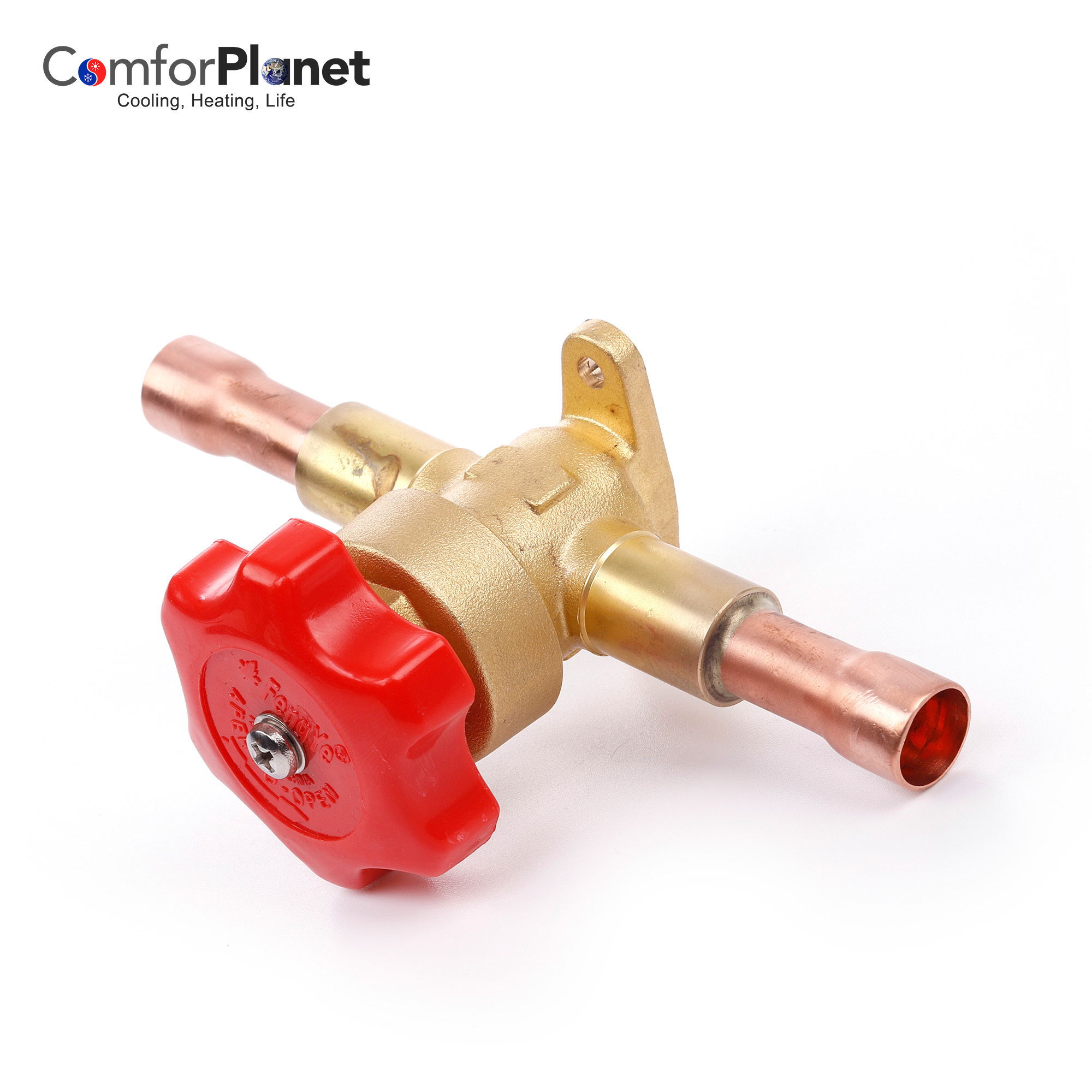 Brass refrigerants and oils Hand Valve for refrigeration Air Conditioning Cold Storage shut off valve of manual Hand Valve