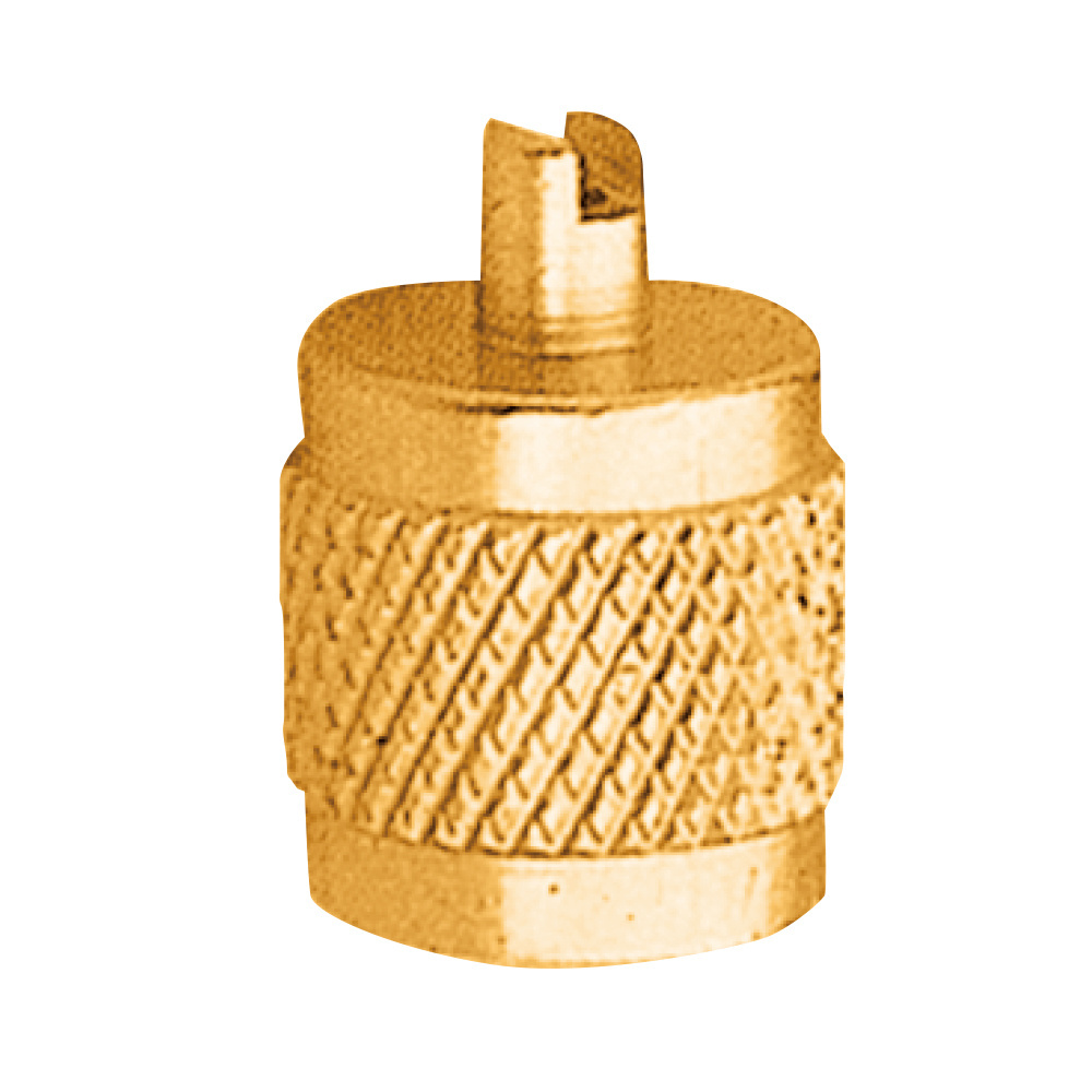 Good quality  access valve Brass Flare Cap for 1/4