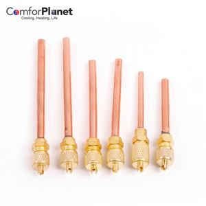 Good quality  Access Valve for hvac Air conditioner refrigeration valve with Copper air valve