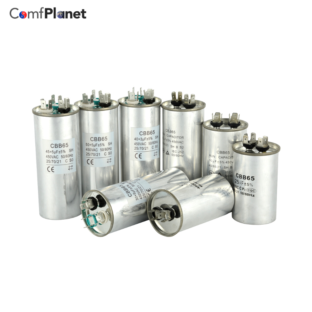 Wholesale Ac Capacitor Cbb65 Aluminum Ac Motor Running Capacitors cbb65 Capacitors