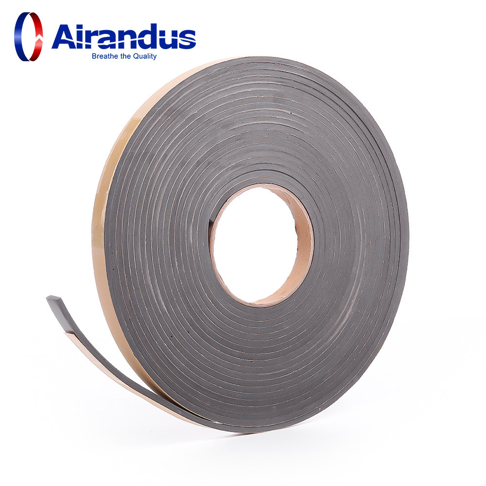 High Density Adhesive Foam Tape Self Adhesive Rubber Weatherstrip Door Seal Strip