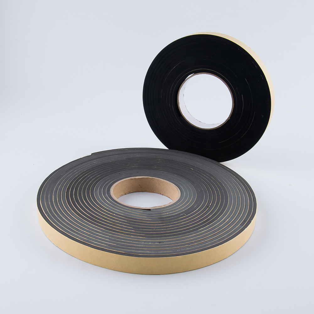 High Adhesion Black Color EVA Foam Adhesive Sponge Tape