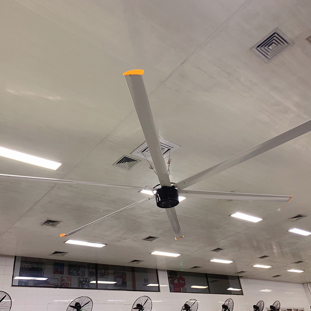 Manufacture 24ft Large Commercial Industrial Big Ass Giant HVLS Fans Industrial Ceiling Fan