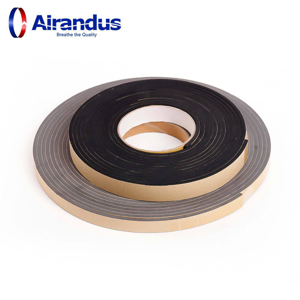 High Density Adhesive Foam Tape Self Adhesive Rubber Weatherstrip Door Seal Strip