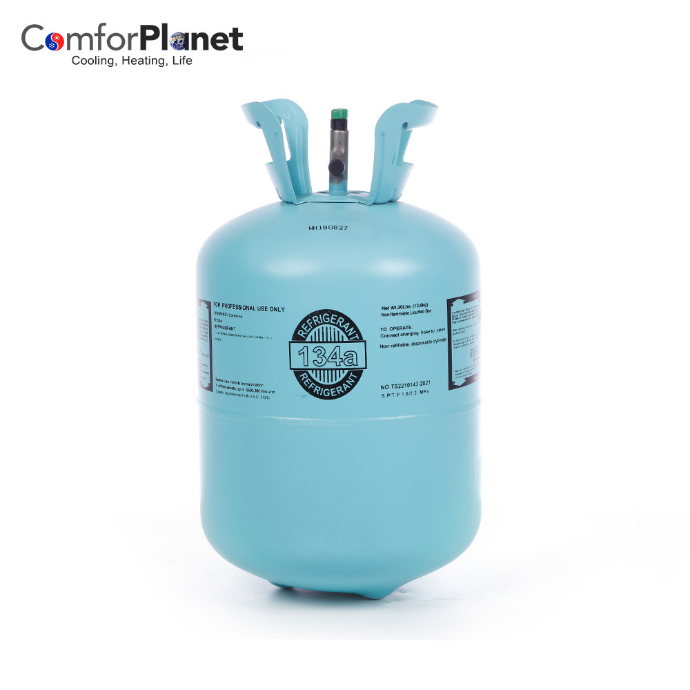 13.6KG Cylinder Air conditioning refrigerant gas R134a