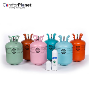 Factory cheap price gas refrigerant Various Styles 99.9% purity cylinder r134a Refrigerant Gas 13.6kg