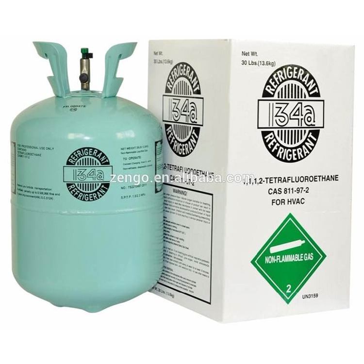 Cheap price  global bottle 12kg 13.6kg r134a-refrigerant replacement refrigerant gas