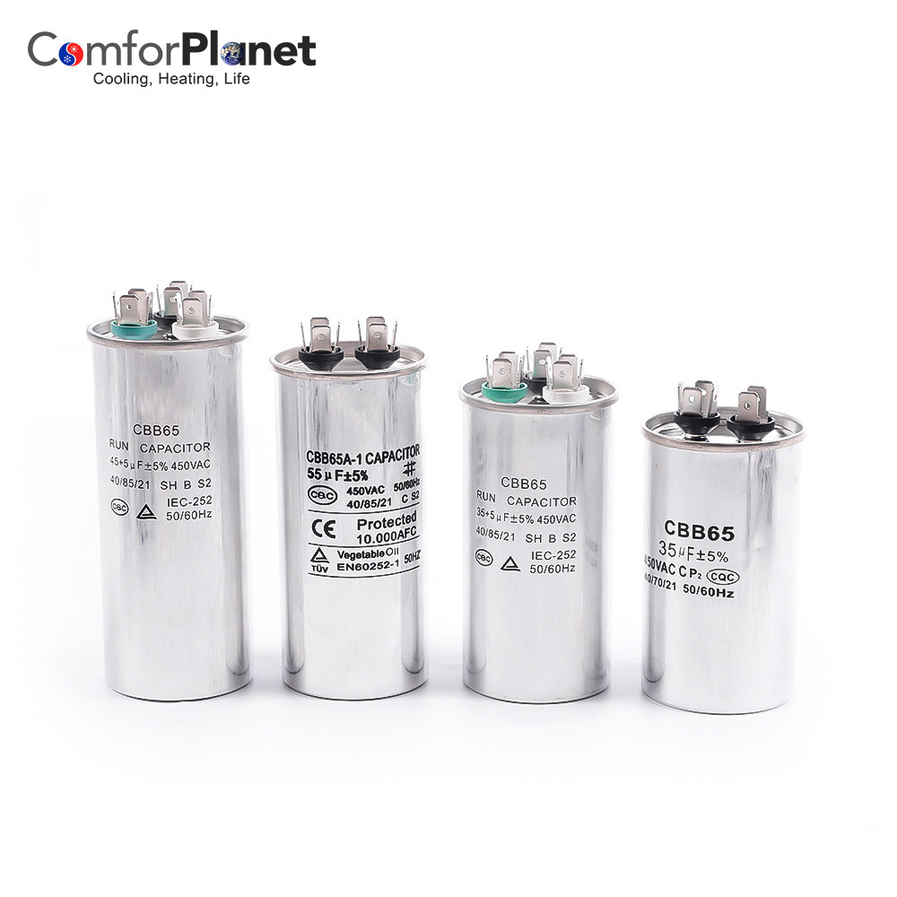 High Quality Super Capacitor/supercapacitor/ultra Capacitor for Meters 450V Polypropylene AC Capacitor Cbb65 Capacitor