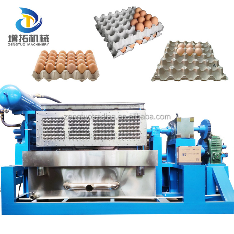 2024 New Waste Paper Recycle Used Egg Tray Machine/ Automatic Paper Pulp Egg Tray Production Line/ Small Machine Making Egg Tray