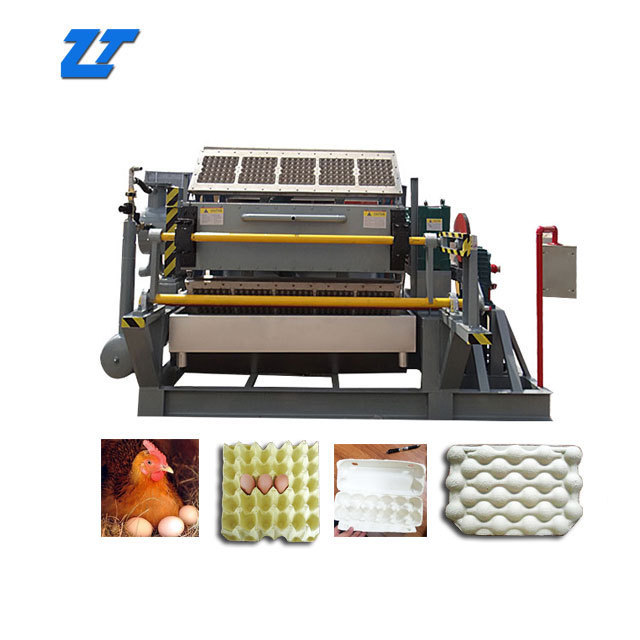 paper egg tray making machine/waste paper recycling equipment/small profitable machine factory price