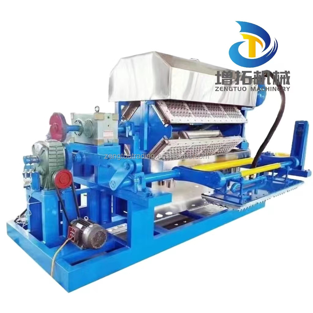 2024 New Waste Paper Recycle Used Egg Tray Machine/ Automatic Paper Pulp Egg Tray Production Line/ Small Machine Making Egg Tray