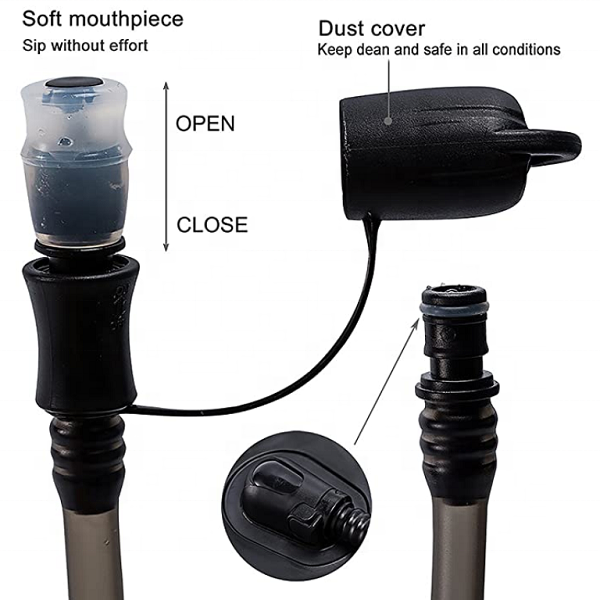 replacement bite valve kit for  bpa free hydration bladder mouthpieces