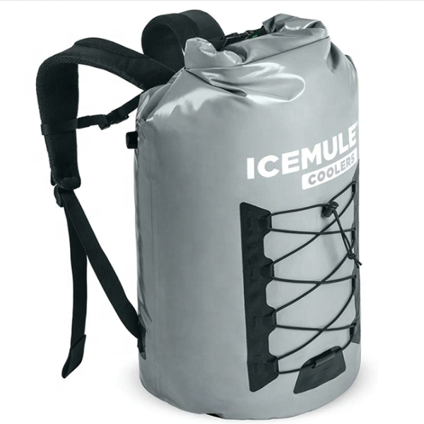 custom round waterproof roll top dry bag cooler bag to keep beer insulated