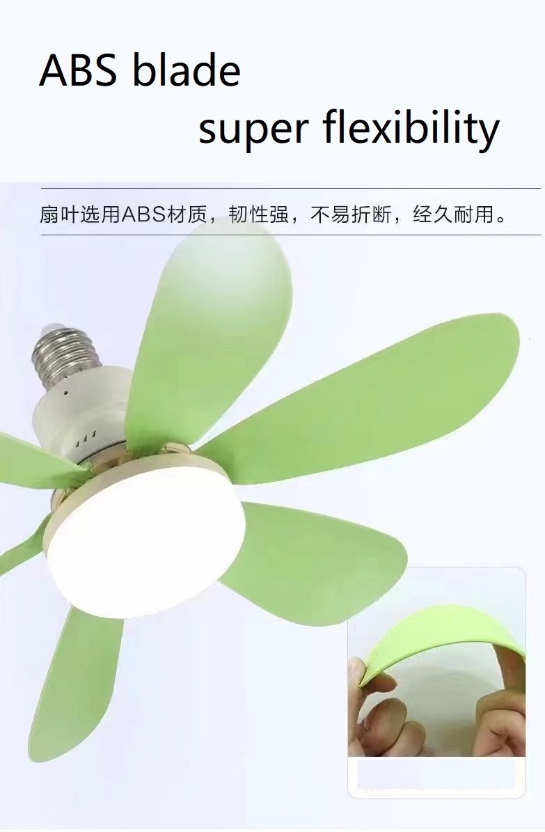 Factory Cheap Price Wood Small Size Box Flower Fan Light Sudden Stop Protection Solar Mini Ceiling Lights With Fan