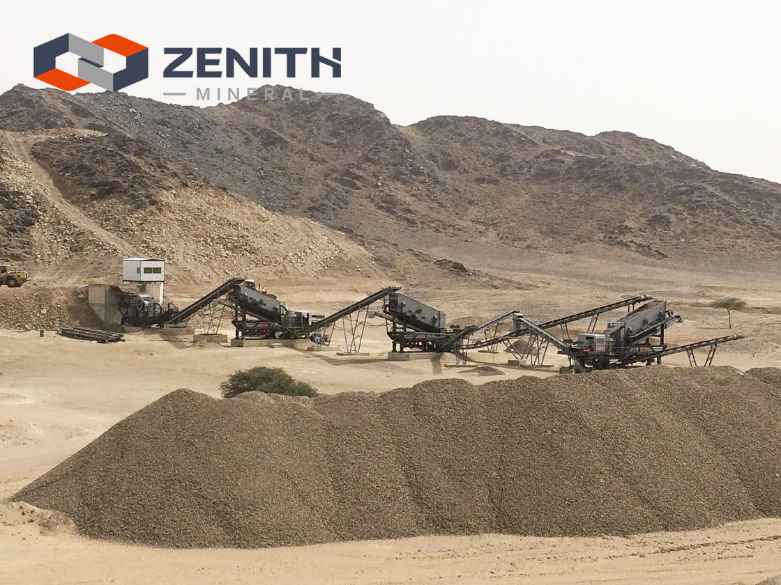 Zenith Gravel Station Mobile Sand Making Machine