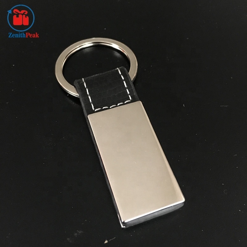 Your own logo metal bottle opener keychain with QR code