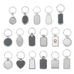 Gift Metal Crafts Key Chain Custom Keychains To Customize Letter Sublimation Blank Key Chain Stainless Steel