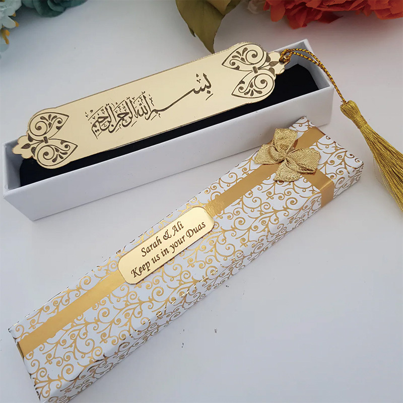 Promotional Bookmarks Ruler Clip Die Casting Engraved Customer Logo Enamel Metal Bookmark with Tassel