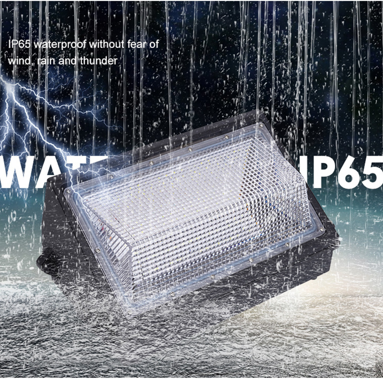 Hot Sale Energy Saving Outdoor Lights IP65 Waterproof 60w 100w 120w Led Corner Wall Pack Light