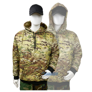 Zennison Nylon Waterproof Tactical Pullover Hood Sweatshirt Camouflage Woobie Hoodie Multicam