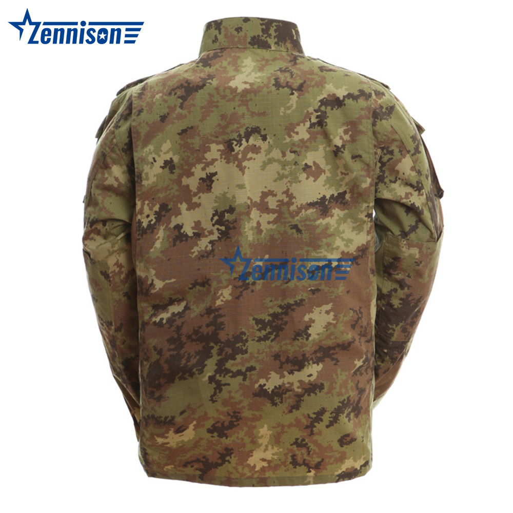 OEM Jacket RipStop Waterproof Italy Camouflage Tactical Training Uniform