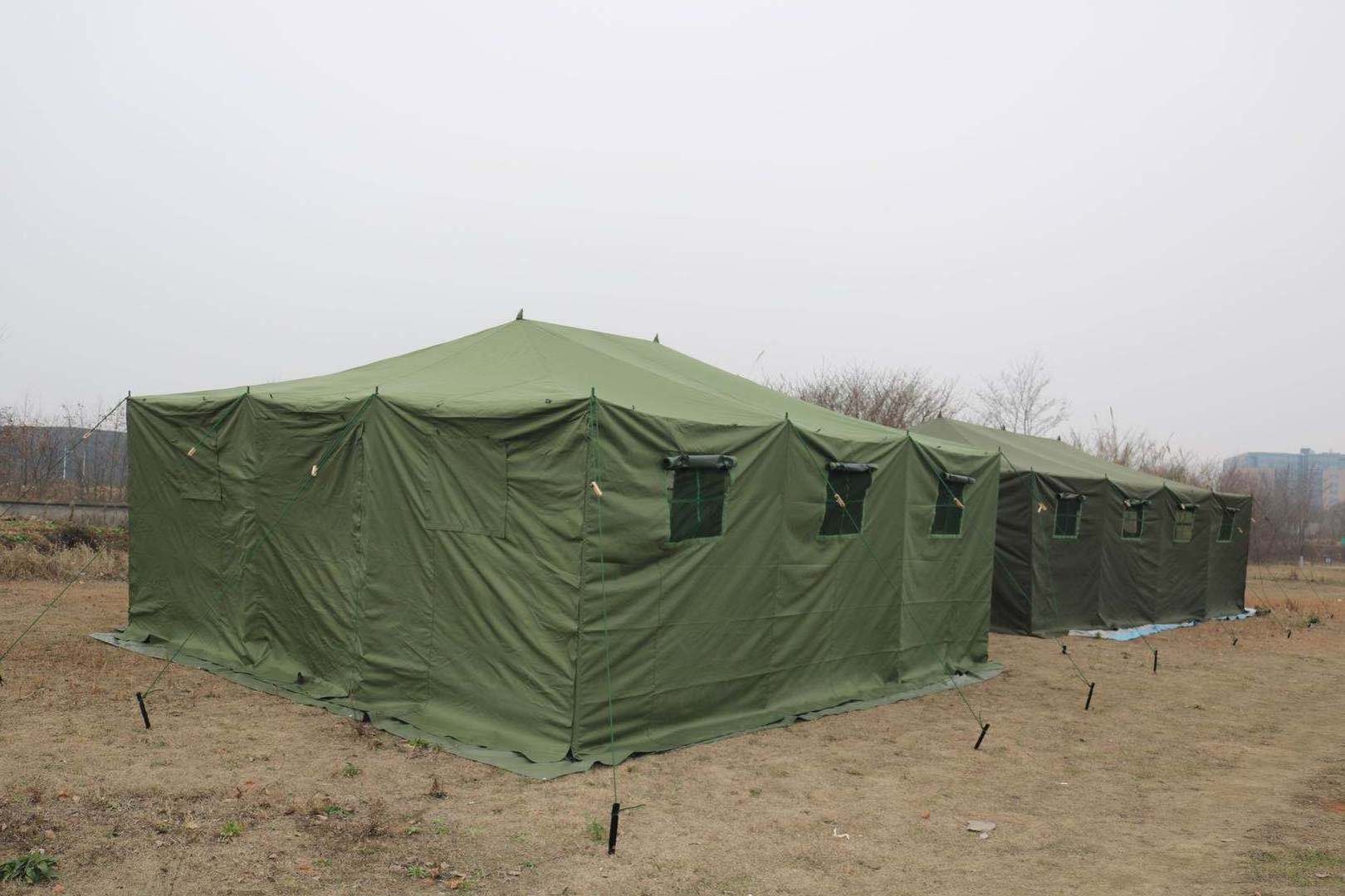 5x10m Waterproof Large Tent Relief Emergency Tent High Quality  Tactical Big Tent For 20 Person