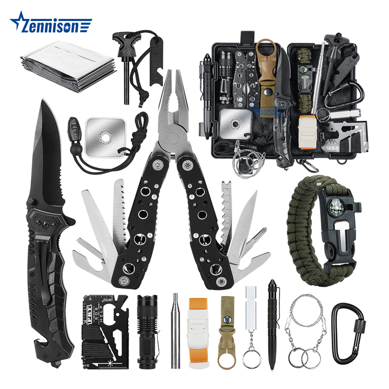 Outdoor Emergency Survival Kit Camping Gears Other Camping & Hiking Products Multipurpose Survival Kit