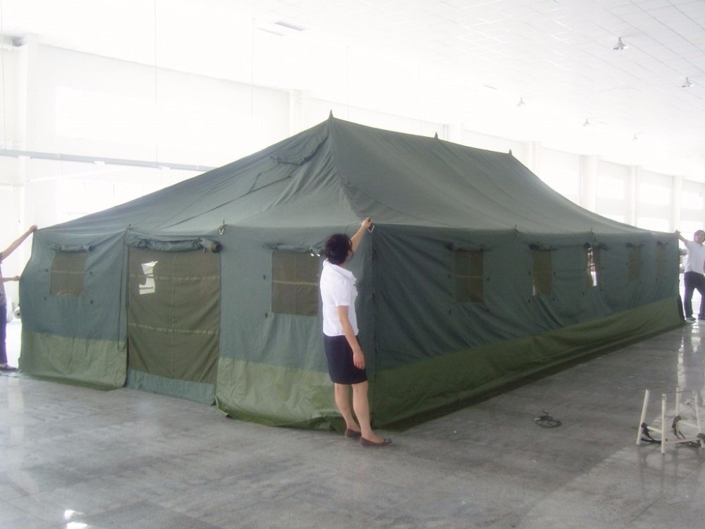 5x10m Waterproof Large Tent Relief Emergency Tent High Quality  Tactical Big Tent For 20 Person