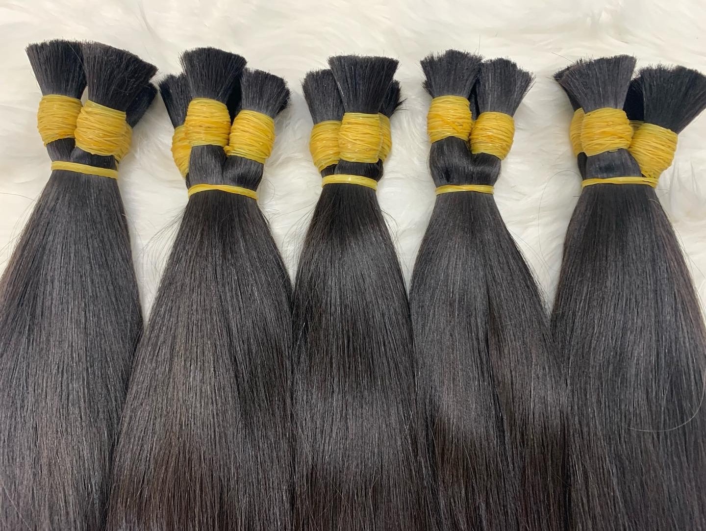 BEST SELLER Vietnamese Virgin Hair 1 donor for Bleaching Best Quality Natural Black Cuticle Aligned Tangle-free Double Drawn