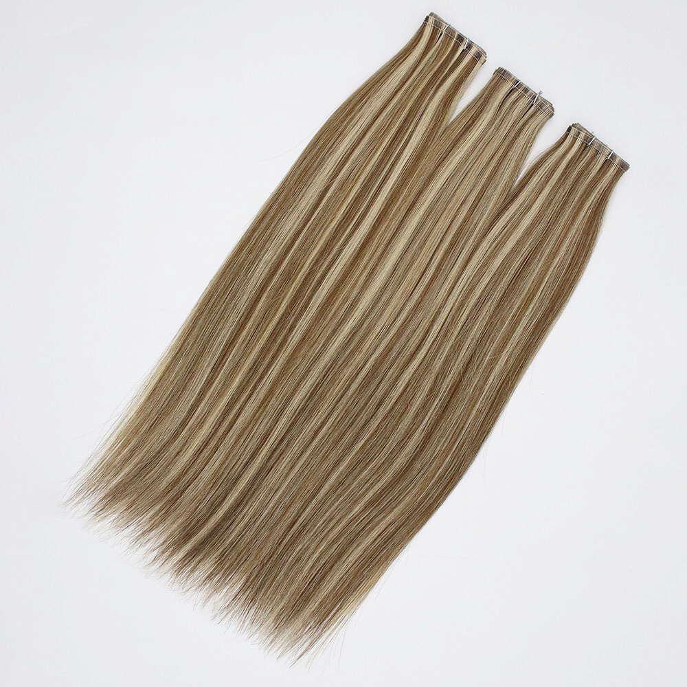 Made In Vietnam - Custom color flat weft hair invisible human hair skin weft hair extensions