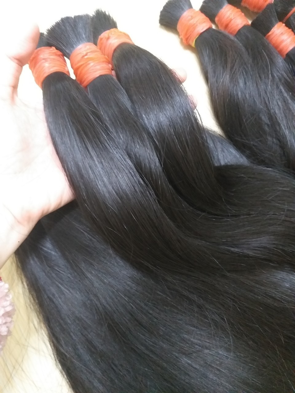 HOTSALE Vietnamese Virgin Hair for Bleaching Blond Best Quality tangle-free Cuticle Aligned 1 donor Natural Black no dye