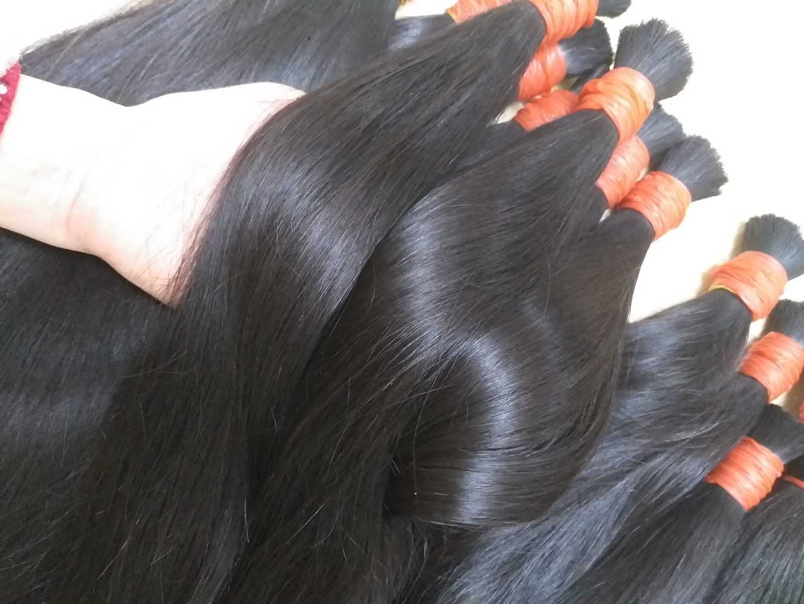 HOTSALE Vietnamese Virgin Hair for Bleaching Blond Best Quality tangle-free Cuticle Aligned 1 donor Natural Black no dye