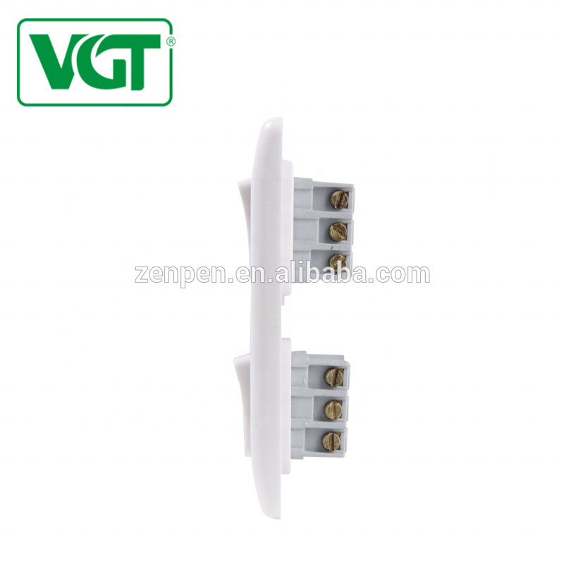 Factory with best price of 4 gang 1 way light switches 220V-250V/wall light switch/power switches socket