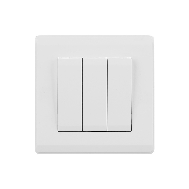 New Wall Switch Oman Market Factory Price Brass 3gang 1way Wall Switch