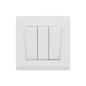 New Wall Switch Oman Market Factory Price Brass 3gang 1way Wall Switch