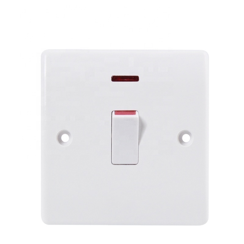 DP Water Heater Switch/wall Switch Selected Ghana Market Bakelite Material 20A Electric Wall Socket electrical accessories