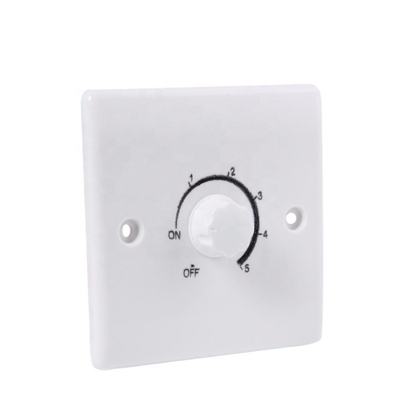 Ceiling Fan BS Fan Speed Dimmer Light Switch Socket Wall Switches power switches