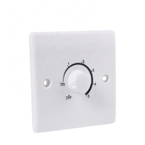 VGT BS High reliability 250V 86*86mm 2 way ceiling fan speed dimmer control switch electric accessories