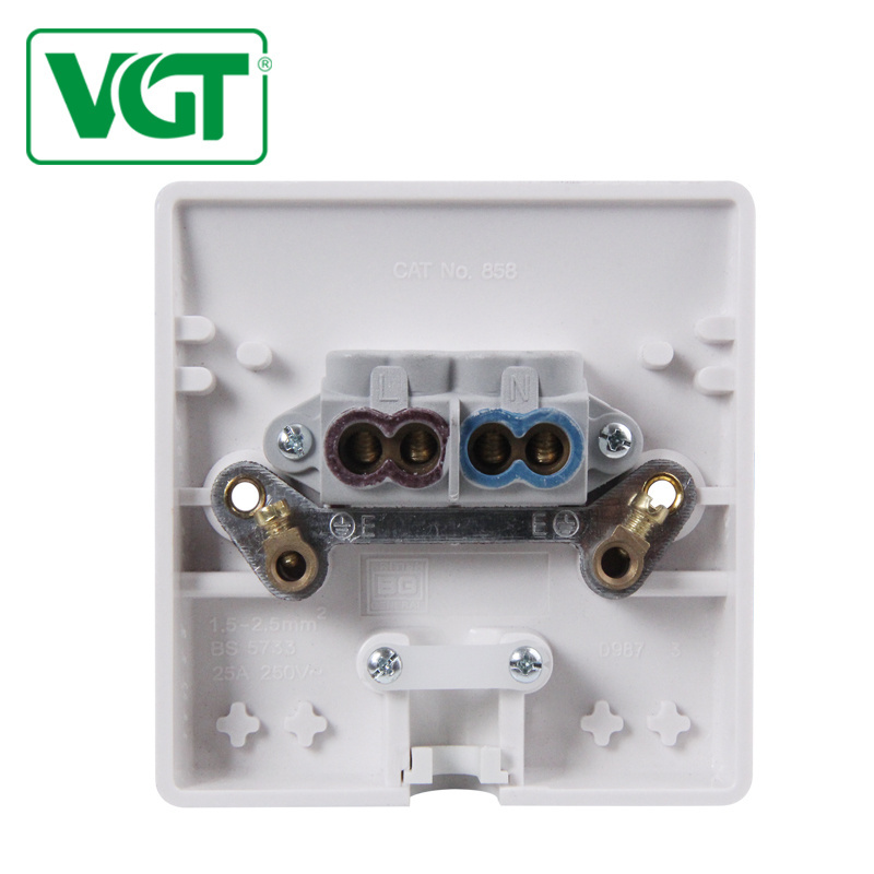 VGT Manufacturers Bakelite 25A Cooker Connector Electrical Outlet Cover Blank Plate/switches socket power switches