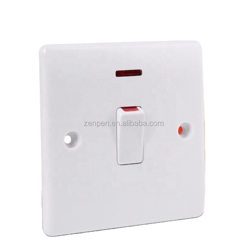 DP Water Heater Switch/wall Switch Selected Ghana Market Bakelite Material 20A Electric Wall Socket electrical accessories