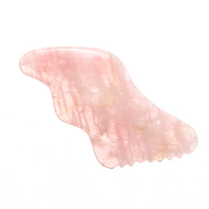 Custom Make Rose Quartz Gua Sha, Various Shape Gua Sha, Anti- Aging Gua Sha For Body And Face