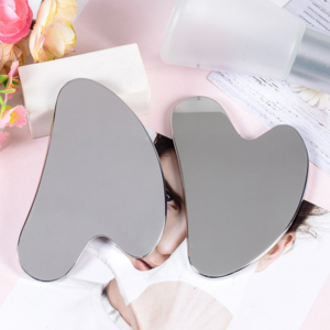 Newest Stainless Steel Guasha Scraping Massage Tools Metal Guasha Beauty Facial Body Massage Tool Steel Gua Sha Scraping