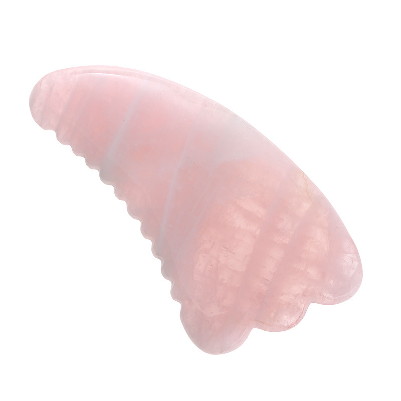 Custom Make Rose Quartz Gua Sha, Various Shape Gua Sha, Anti- Aging Gua Sha For Body And Face