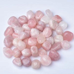 20-30mm Natural Rose Quartz Tumbled Polished Stones Healing Irregular Tumble Stones Crystal Grid Rolling Gemstone In Bulk