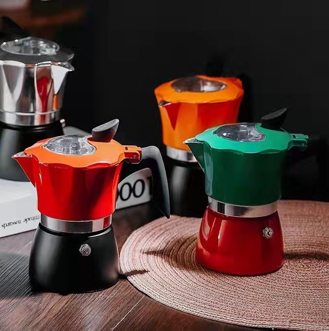 Gift Set Bialetti 300ml 150/300ml Coffee Maker Aluminum Italian Mocha Es 2 Cup 180ml En Aluminium Large Moka Pot